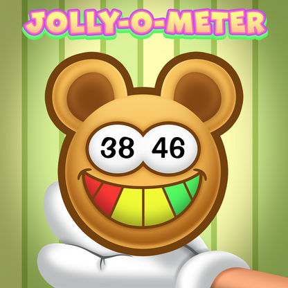 Bear Laff-O-Meter Stickers