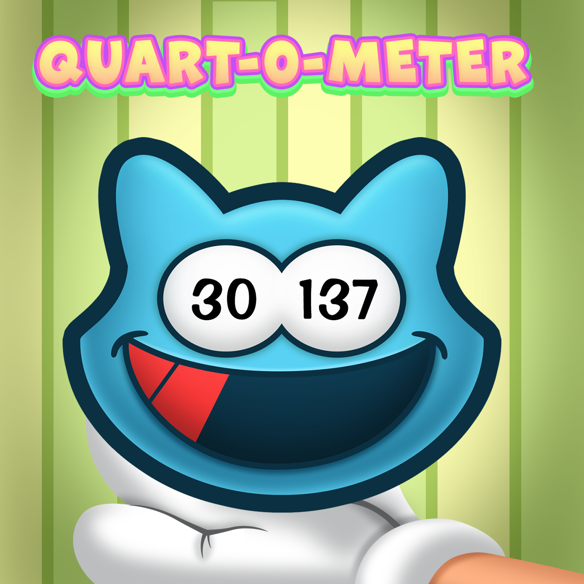 Cat Laff-O-Meter Stickers