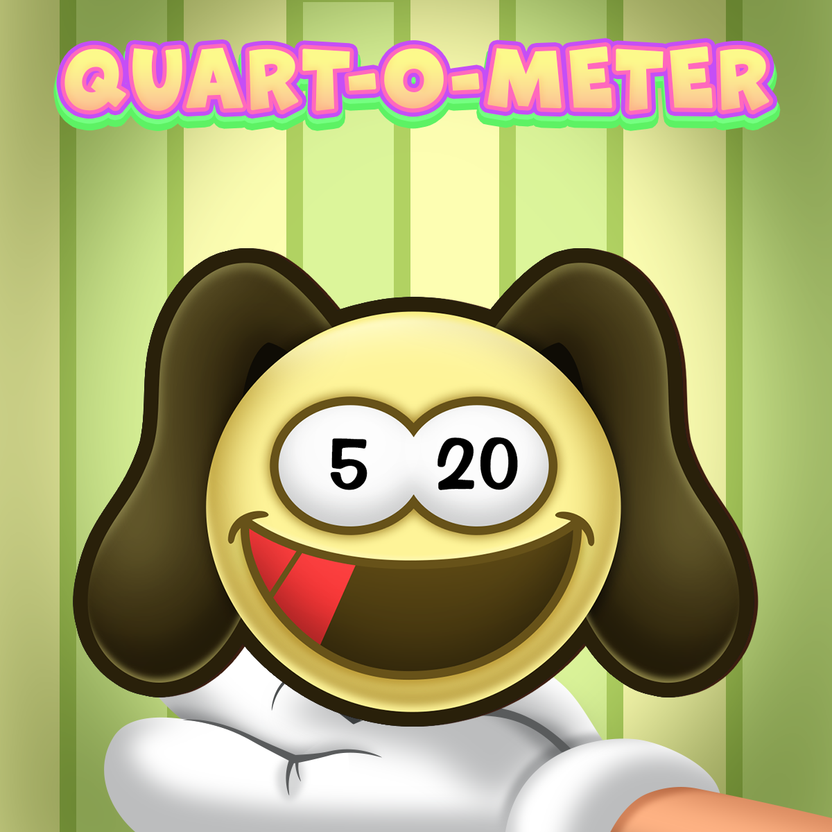 Dog Laff-O-Meter Stickers