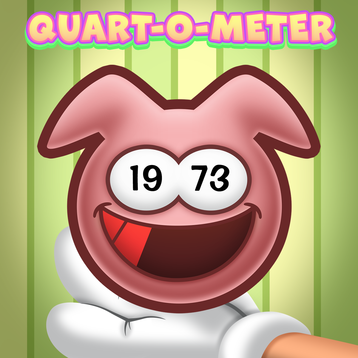 Pig Laff-O-Meter Stickers